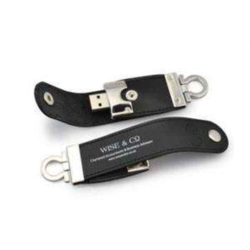 Leather Key Chain pendrive