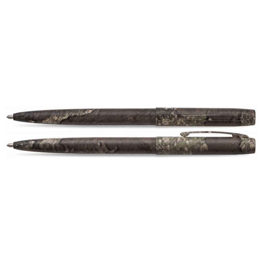 WILLIAM PEN FISHER SPACE M4TS - TRUE TIMBER STRATA CAMOUFLAGE WRAPPED CAP-O-MATIC SPACE PEN -M4TS