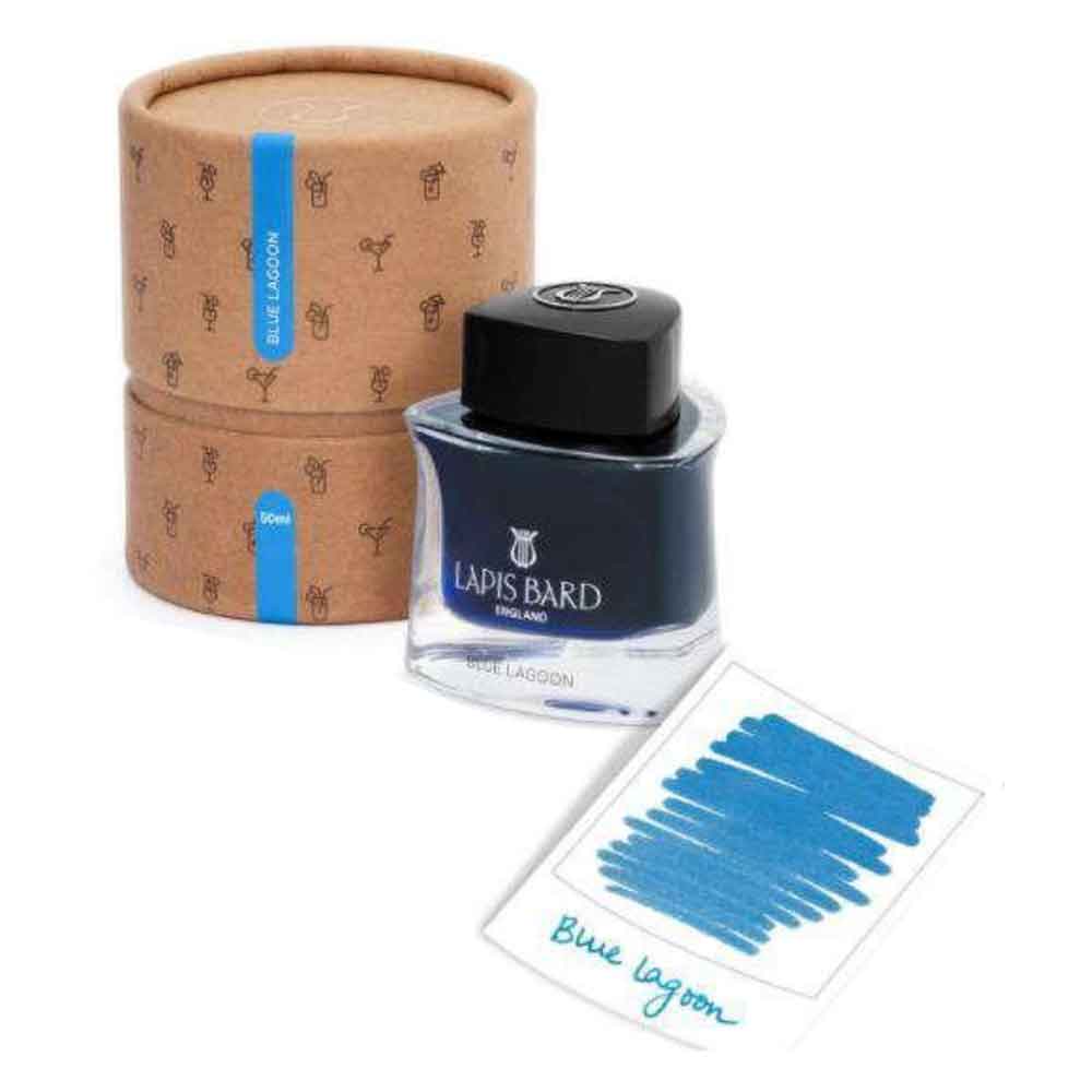 Lapis Bard Ink Bottle (50 ML) - Blue Lagoon