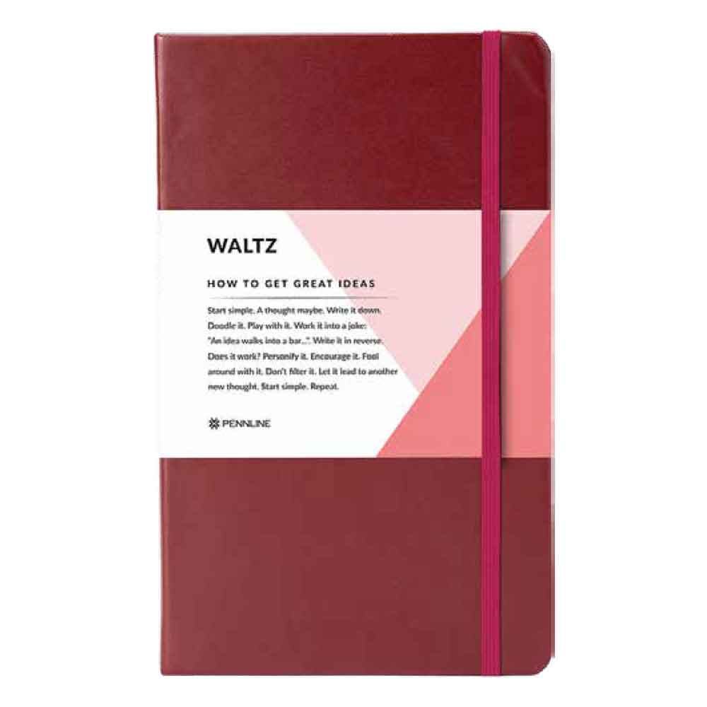 Waltz Notebooks (A5) - Maroon