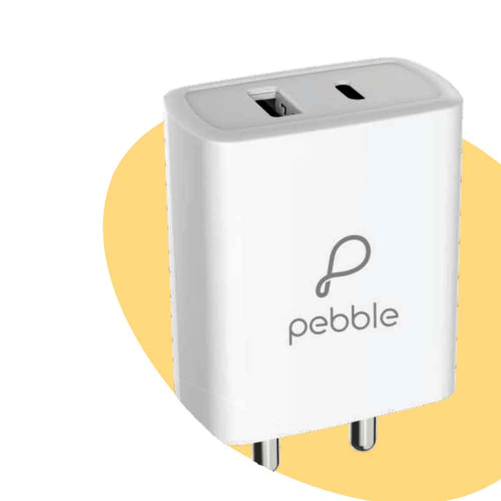 Pebble PWC23 18W Ultra-fast | QC 3.0 +PD Wall USB Charger