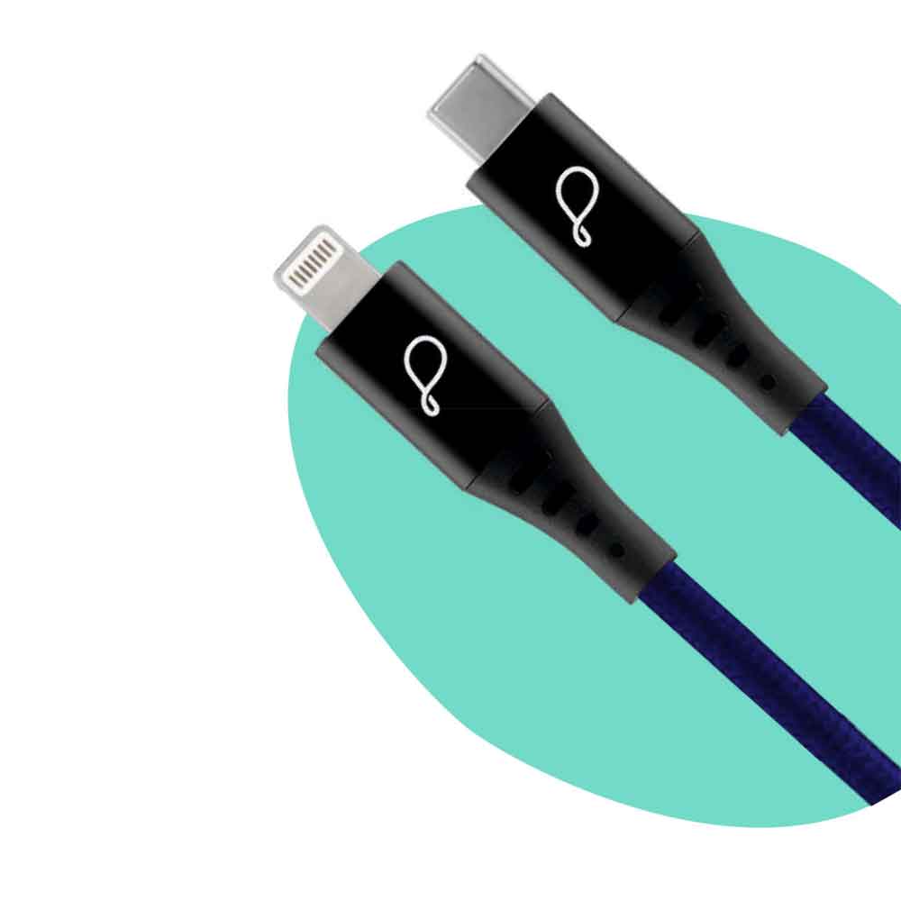 Pebble PNCL13 Charge & Sync Cable-Type-C to Lighting
