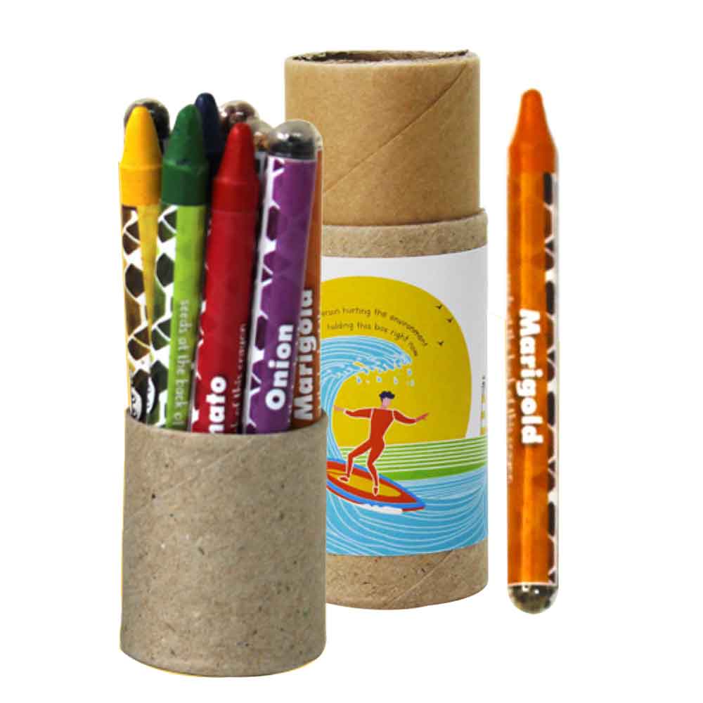 "NATURE SURFER Plantable  Crayons"