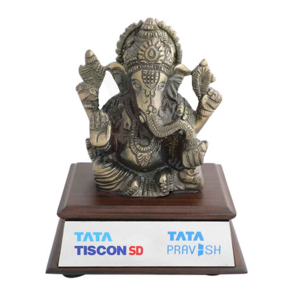 FTG 81 - Metale Finished Lord Ganesha Statue