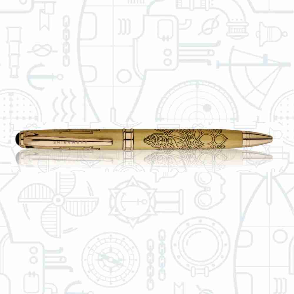 SUBMARIN DIVINE SERIES LORD LAKSHUMI DESIGNED BALL PEN AND ROLLER PEN SET