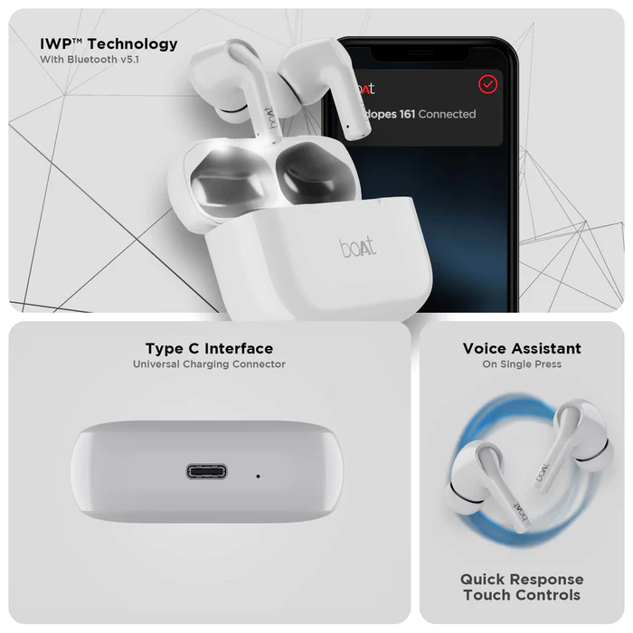 True Wireless (TWS) Earbuds with Case