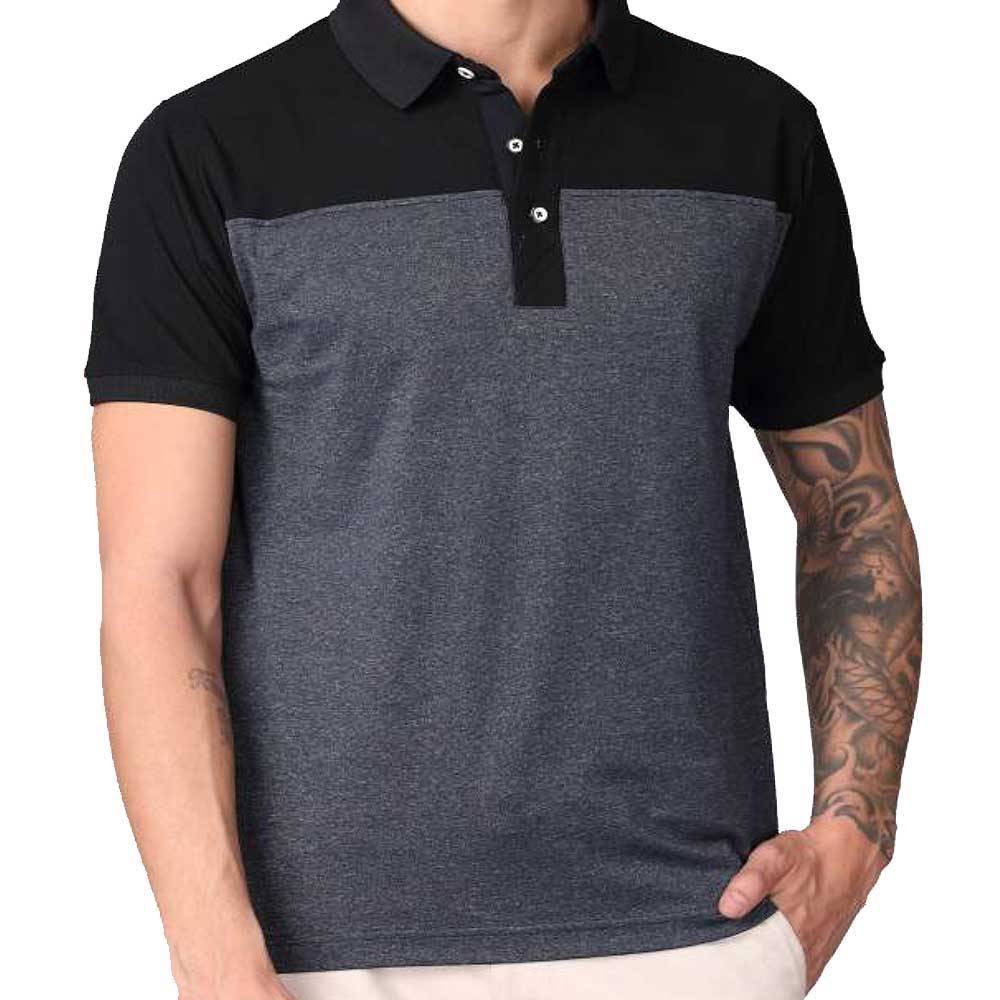 STELLERS - Cherokee Cotton polo T-shirt - Black