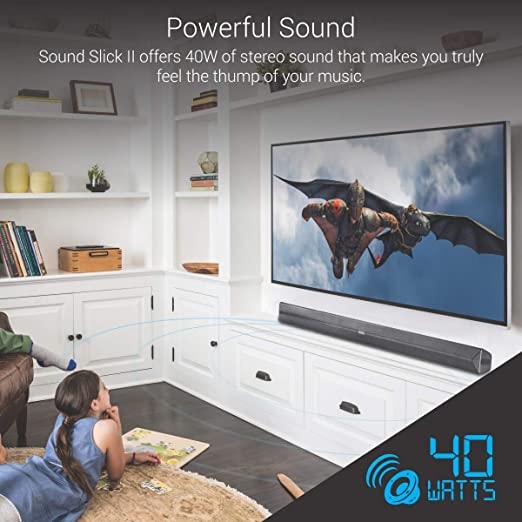 Portronics Sound Slick II-Wireless TV Sound Bar