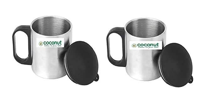 Coconut Expresso Coffee Mug  Set of 2