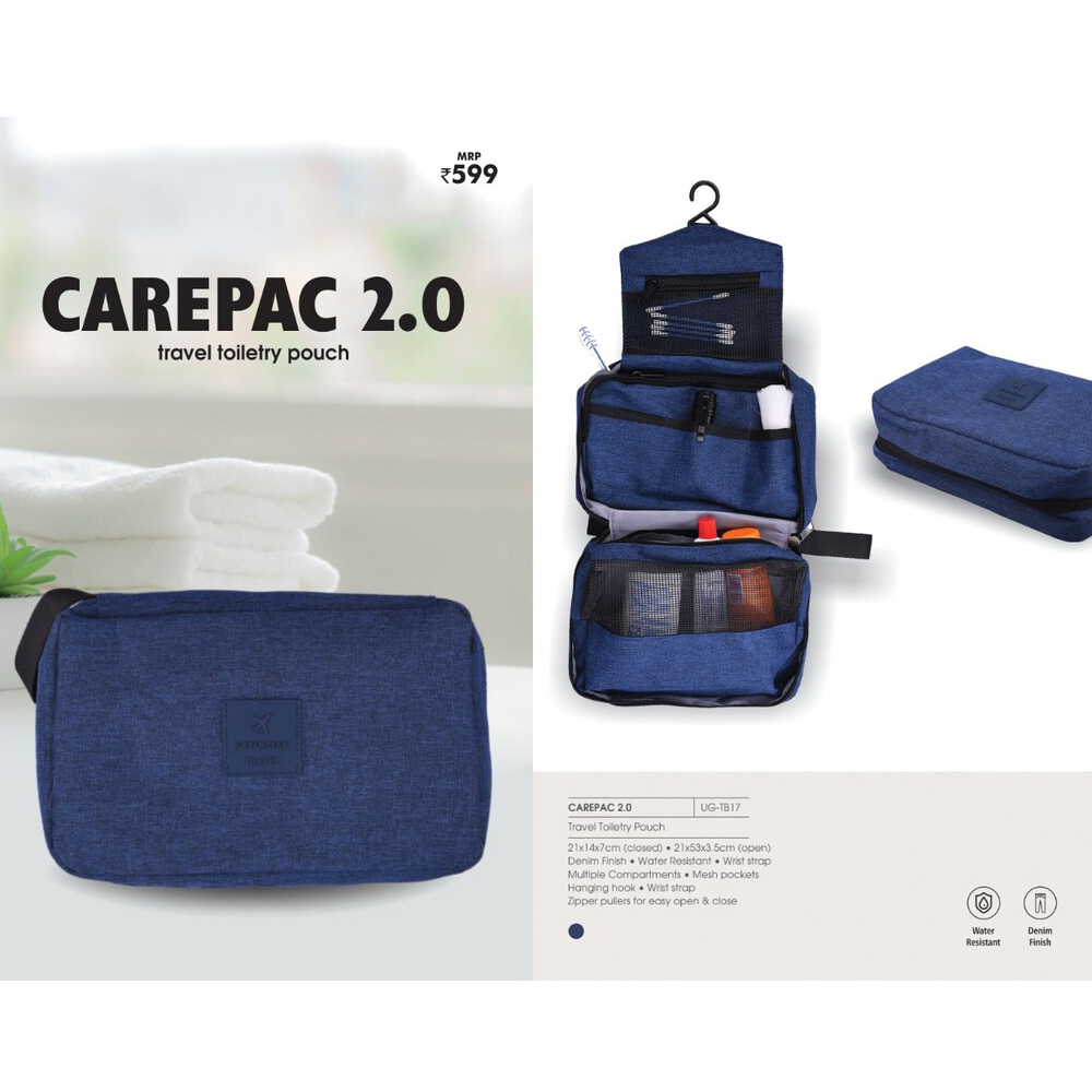 Travel Toiletry Pouch -CAREPAC PRO