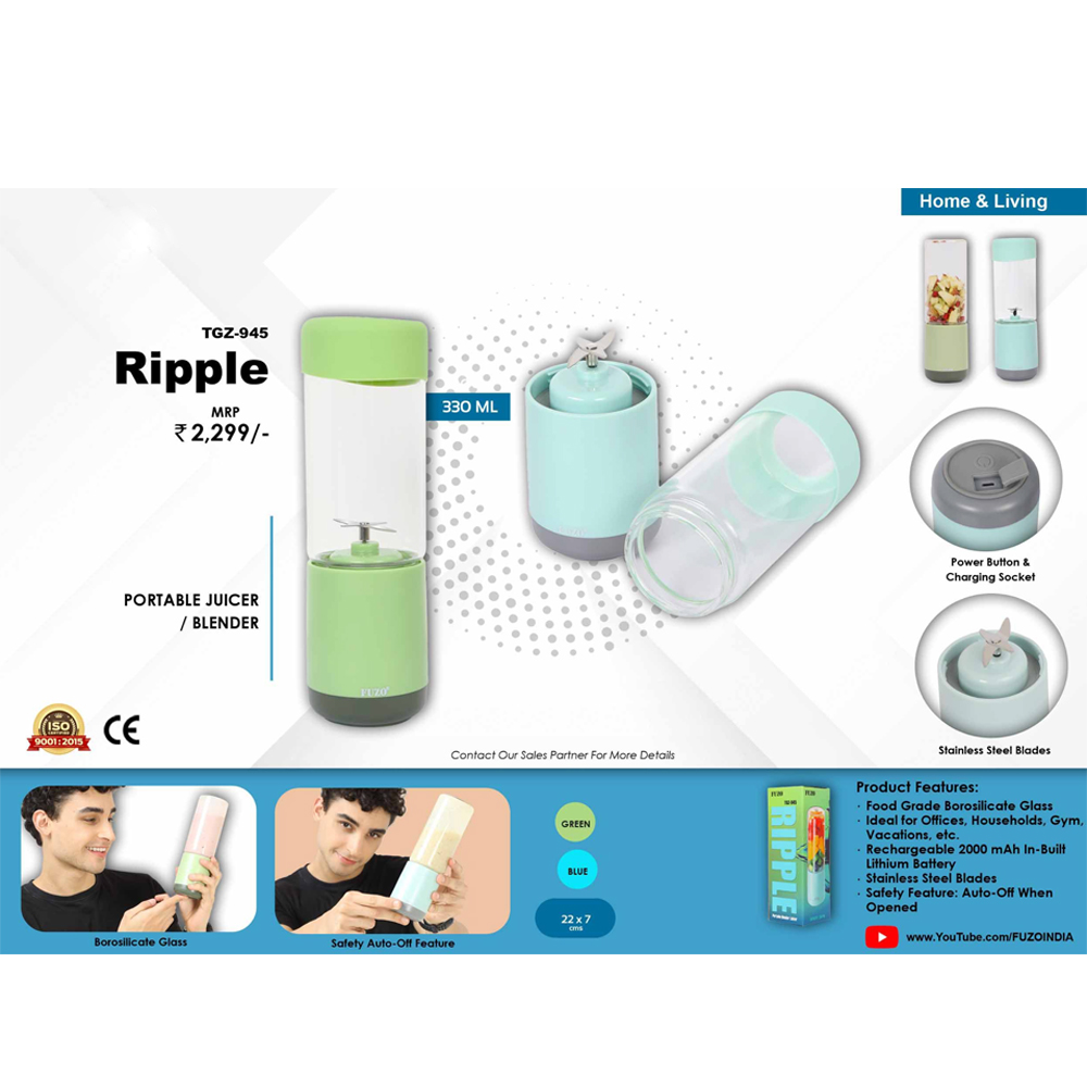 Ripple - Portable Juicer / Blender