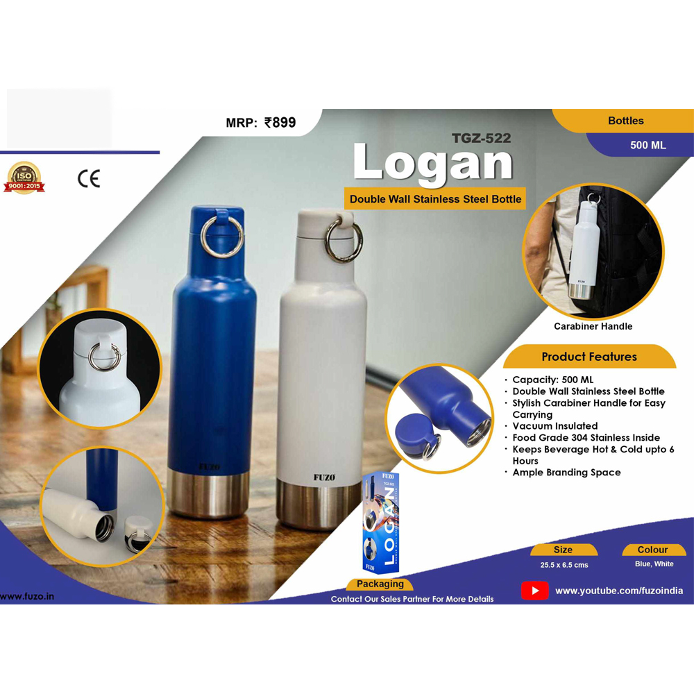Logan - Steel Bottle-TGZ-522
