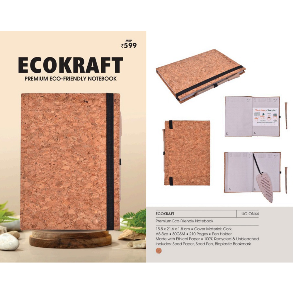 ECOKRAFT - Eco Friendly Notebook