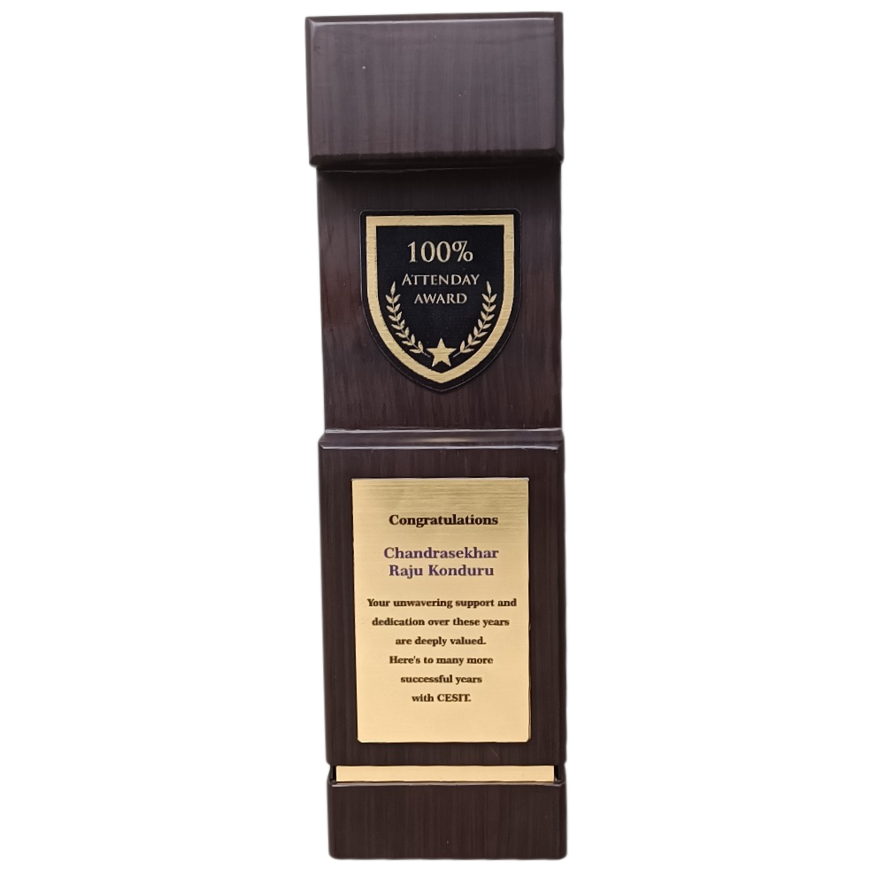 FTSA Wooden Trophy 1027 - 02