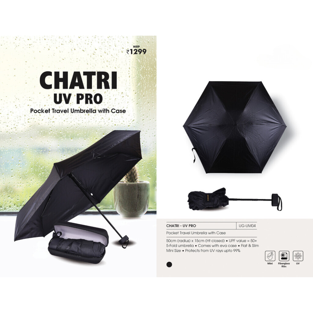 CHATRI - Pocket Travel Umbrella With Case