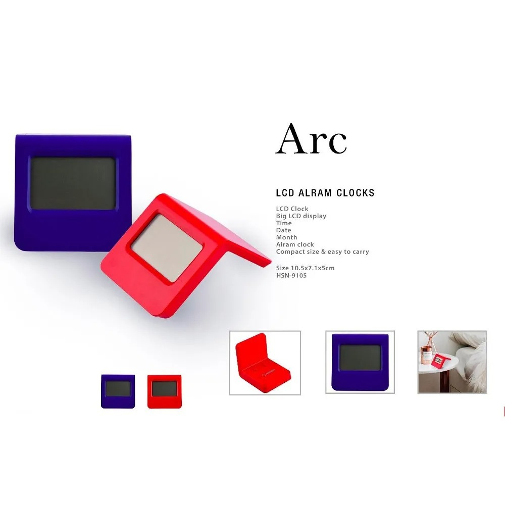 ARC LCD ALARM CLOCK