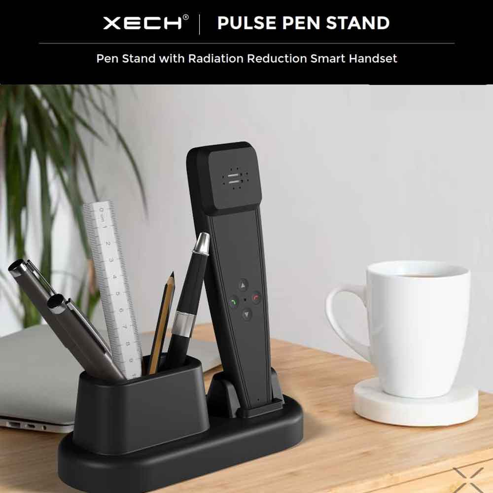 XECH - PULSE PEN STAND - Pen Stand with Radiation Reduction Smart Handset