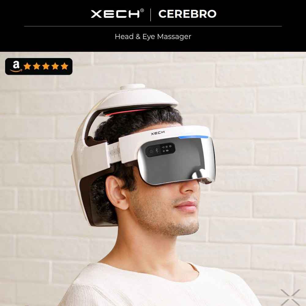 XECH - CEREBRO - Head & Eye Massager