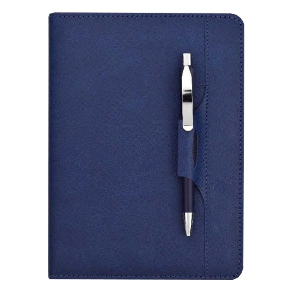 BLUE LOOP DIARY WITH PEN