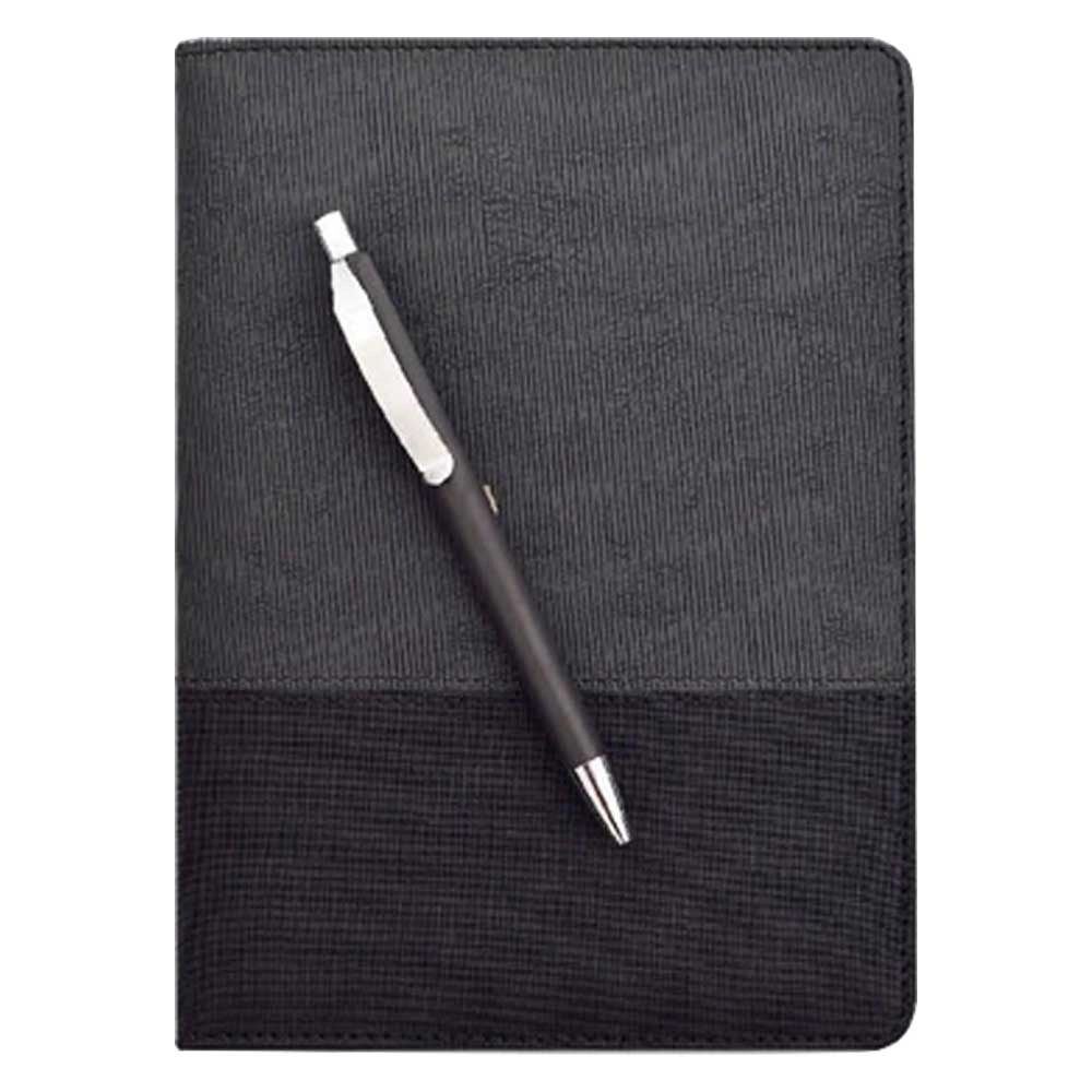 DUAL BLACK DIARY WITH PEN
