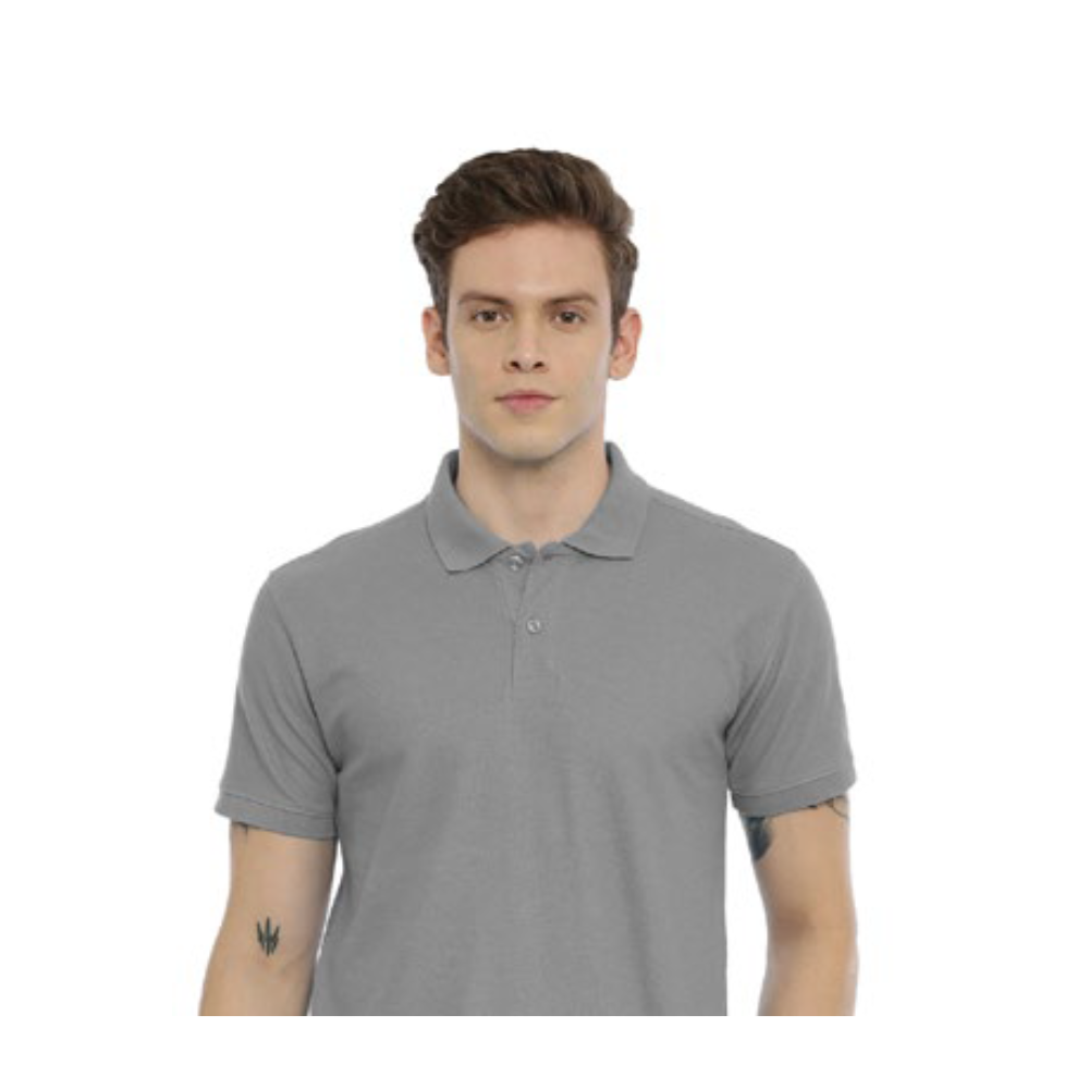 COTTSBERRY - SUPERB - COLLAR TEE COTTON BIO WASH - GSM 210