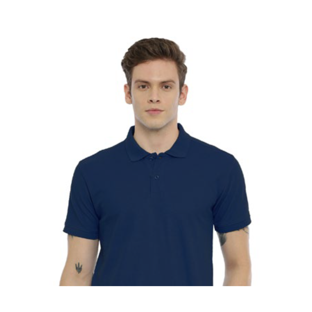 COTTSBERRY - SUPERB - COLLAR TEE COTTON BIO WASH - GSM 210