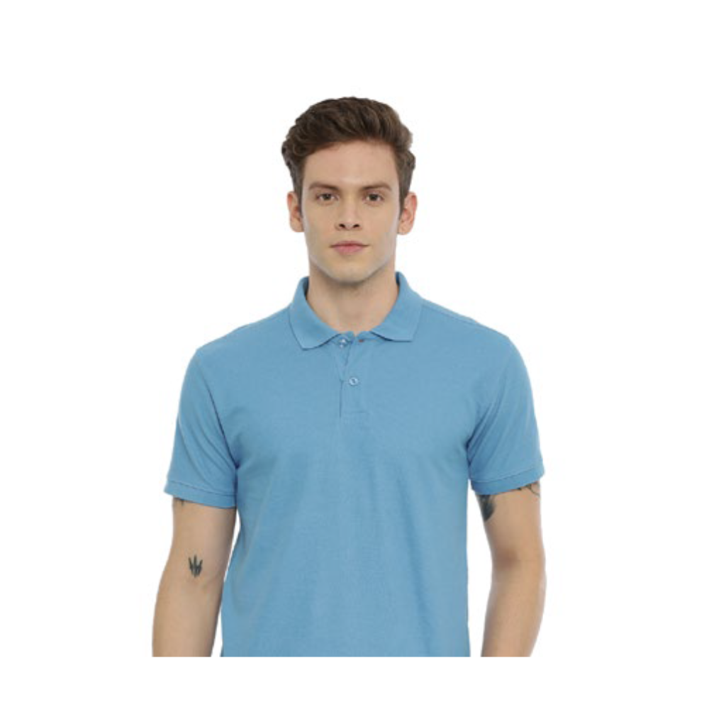 COTTSBERRY - SUPERB - COLLAR TEE COTTON BIO WASH - GSM 210