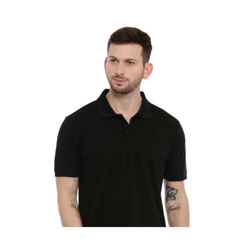 COTTSBERRY - ELEGANT - COLLAR TEE COTTON BIO WASH - GSM 250