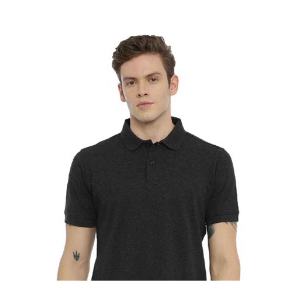 COTTSBERRY - ELEGANT - COLLAR TEE COTTON BIO WASH - GSM 250