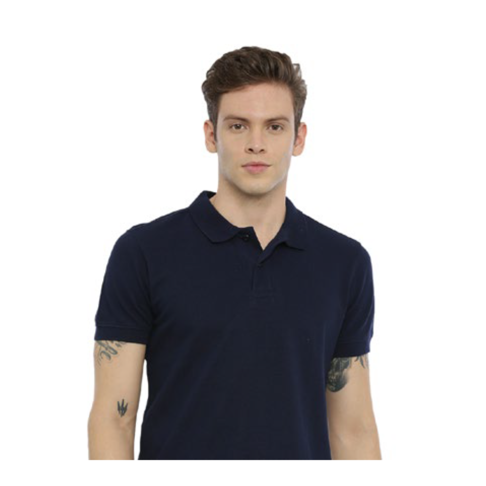 COTTSBERRY - ELEGANT - COLLAR TEE COTTON BIO WASH - GSM 250