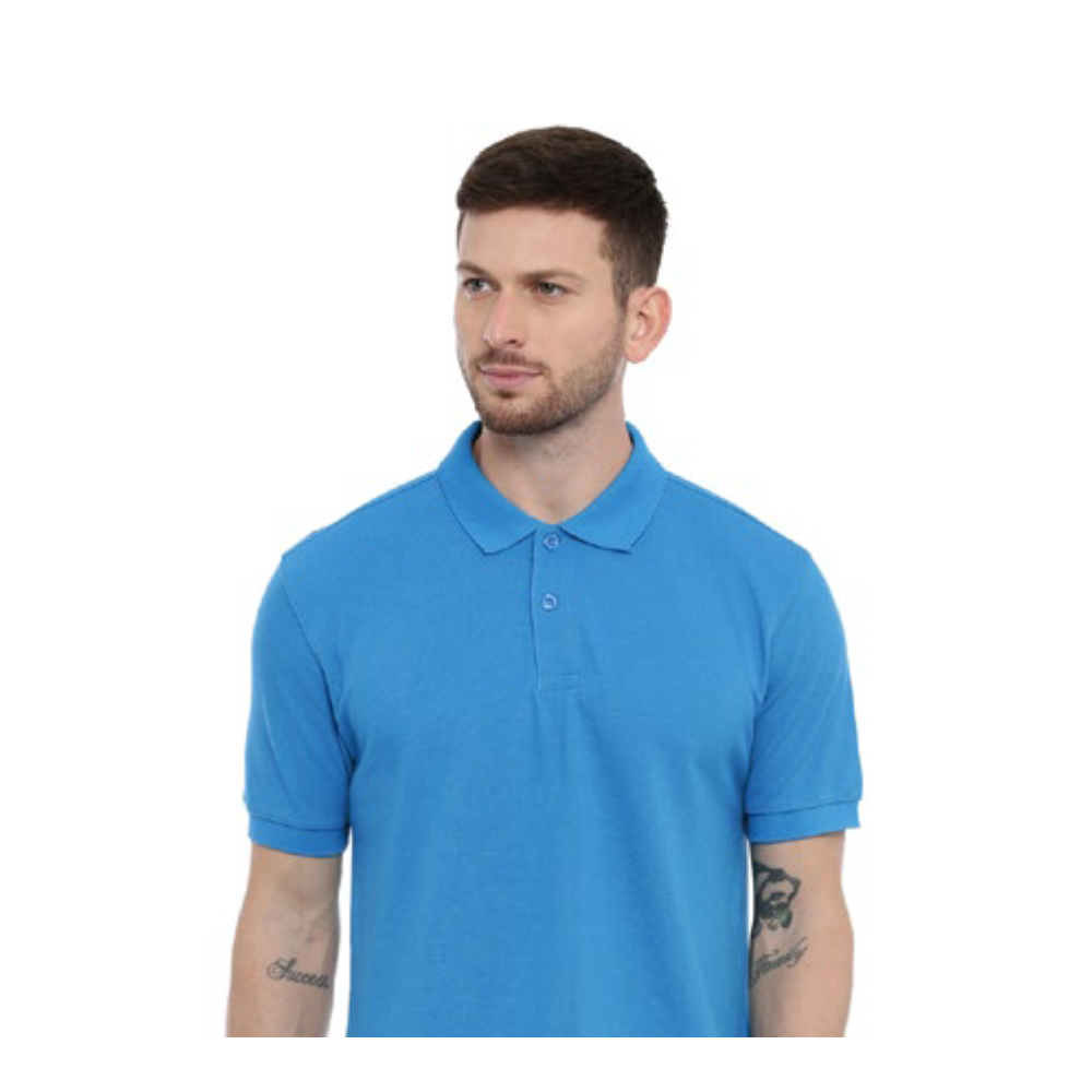 COTTSBERRY - ELEGANT - COLLAR TEE COTTON BIO WASH - GSM 250