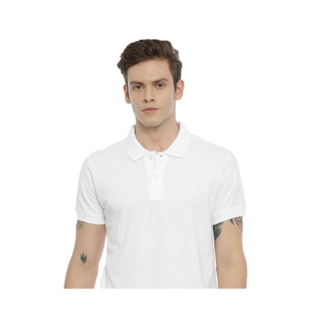 COTTSBERRY - ELEGANT - COLLAR TEE COTTON BIO WASH - GSM 250