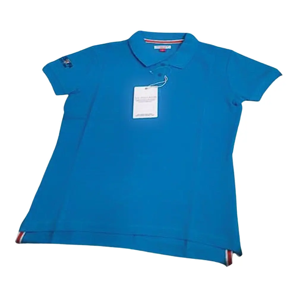 US POLO ASSN T-SHIRT - BLUE ATOLL COLOUR - WOMEN