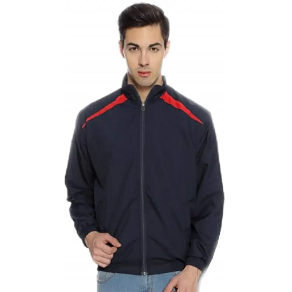 US POLO ASSN WINDCHEATER JACKET - NAVY BLUE AND RED