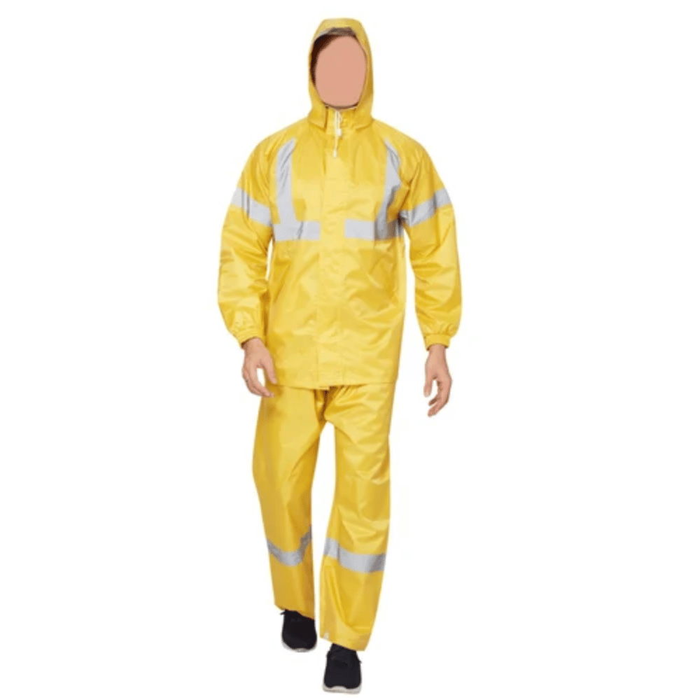 Zeel - Mens PVC Rain Suit - Yellow