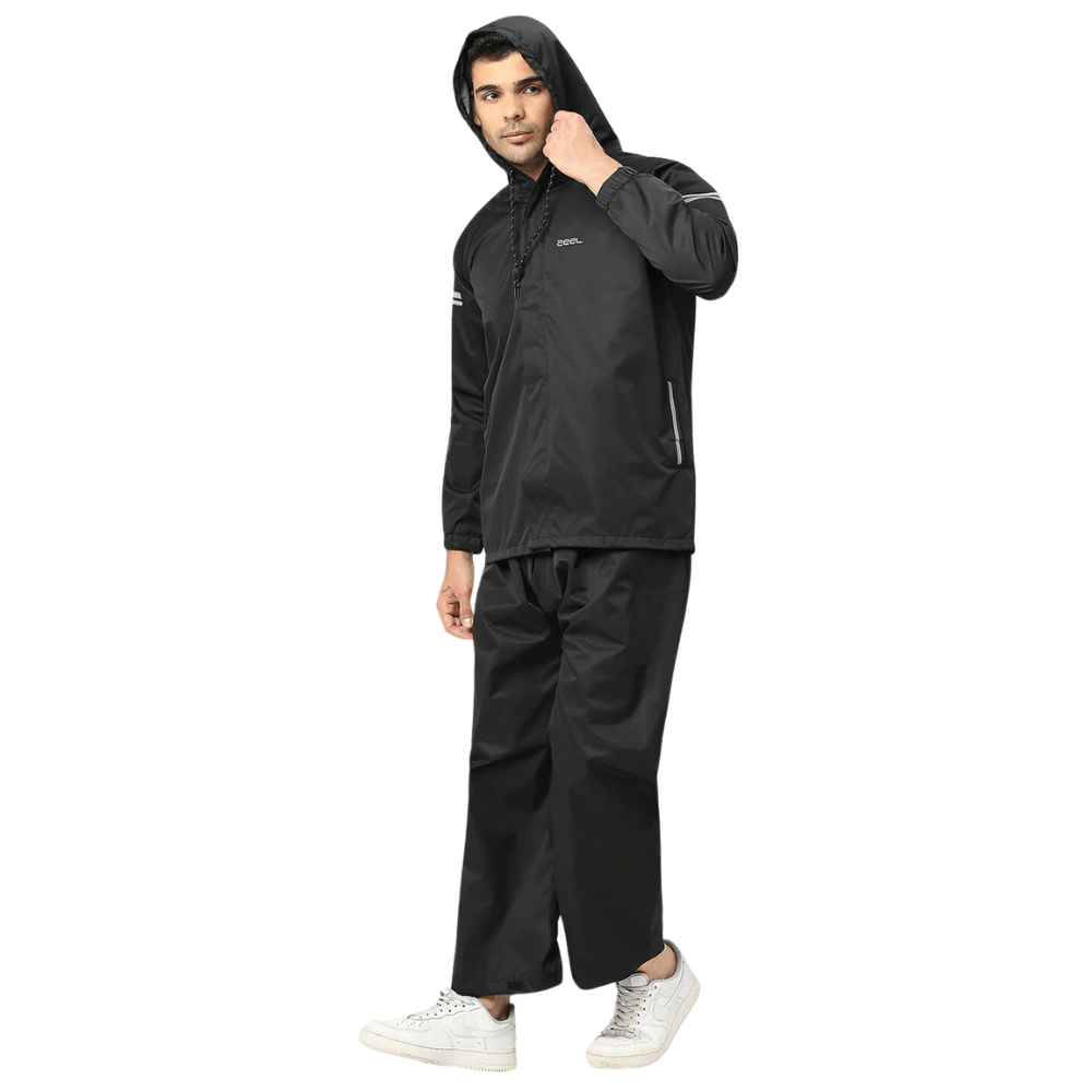 Zeel - Mens Seam Sealed Rain Suit - Black