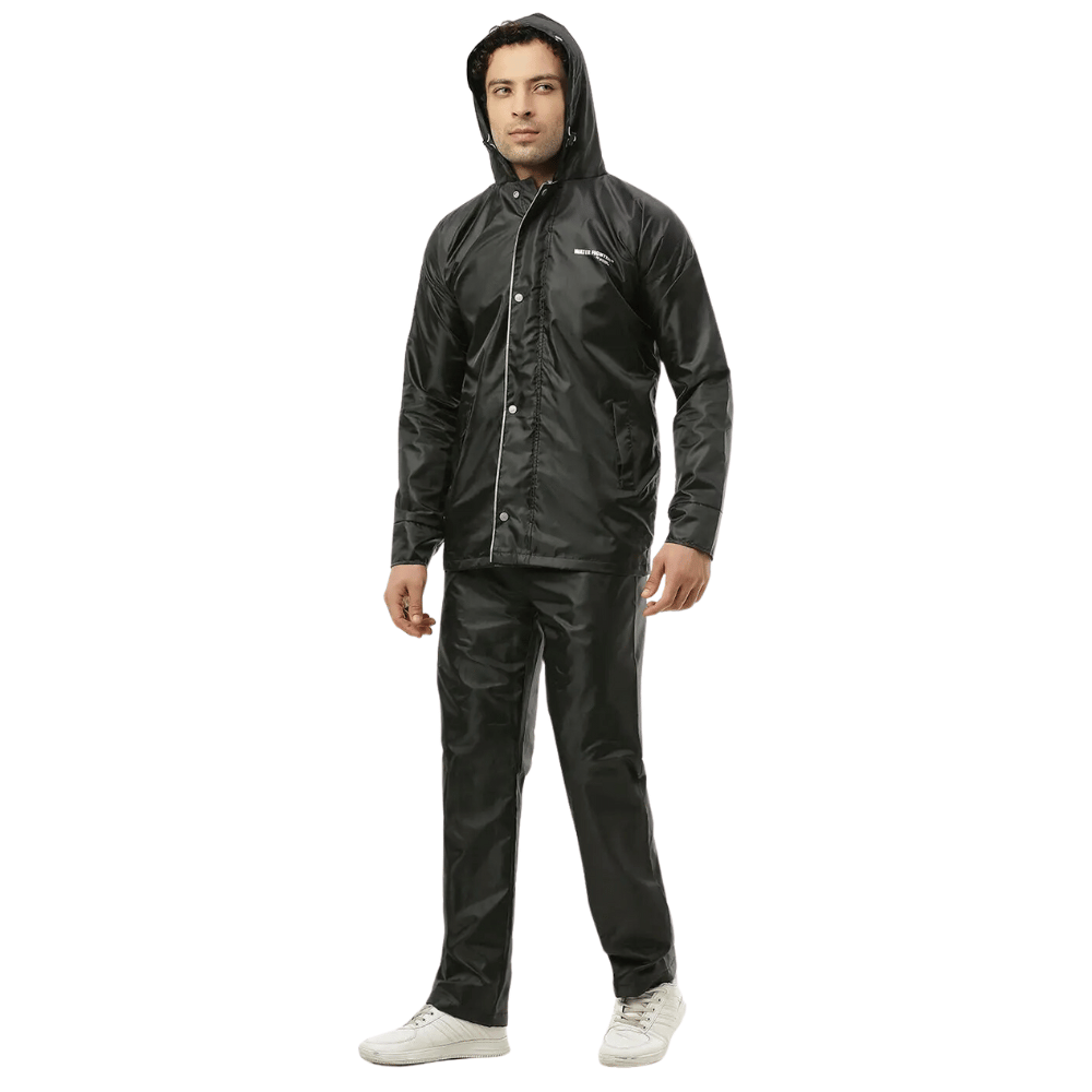 Zeel - Mens Reversible Rain Suit - Black