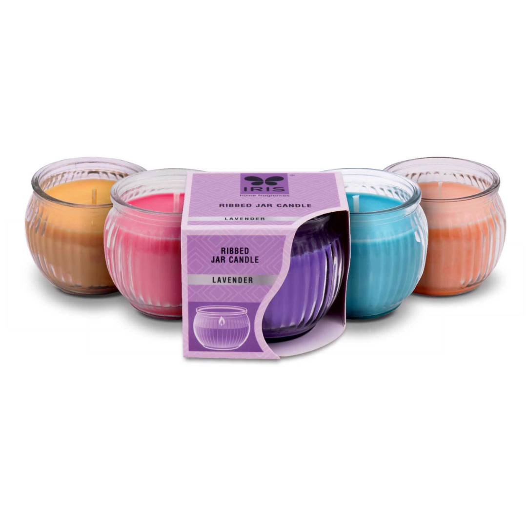 IRIS - Colored n Scented jar candles