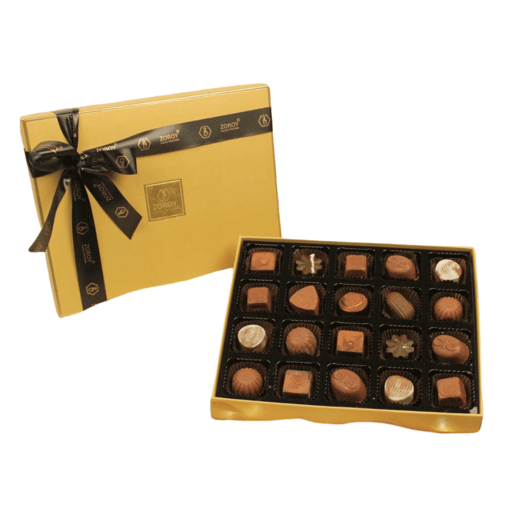 Diwali Chocolate Box: ZOROY - Delite Box Of 20 Gift for Corporates