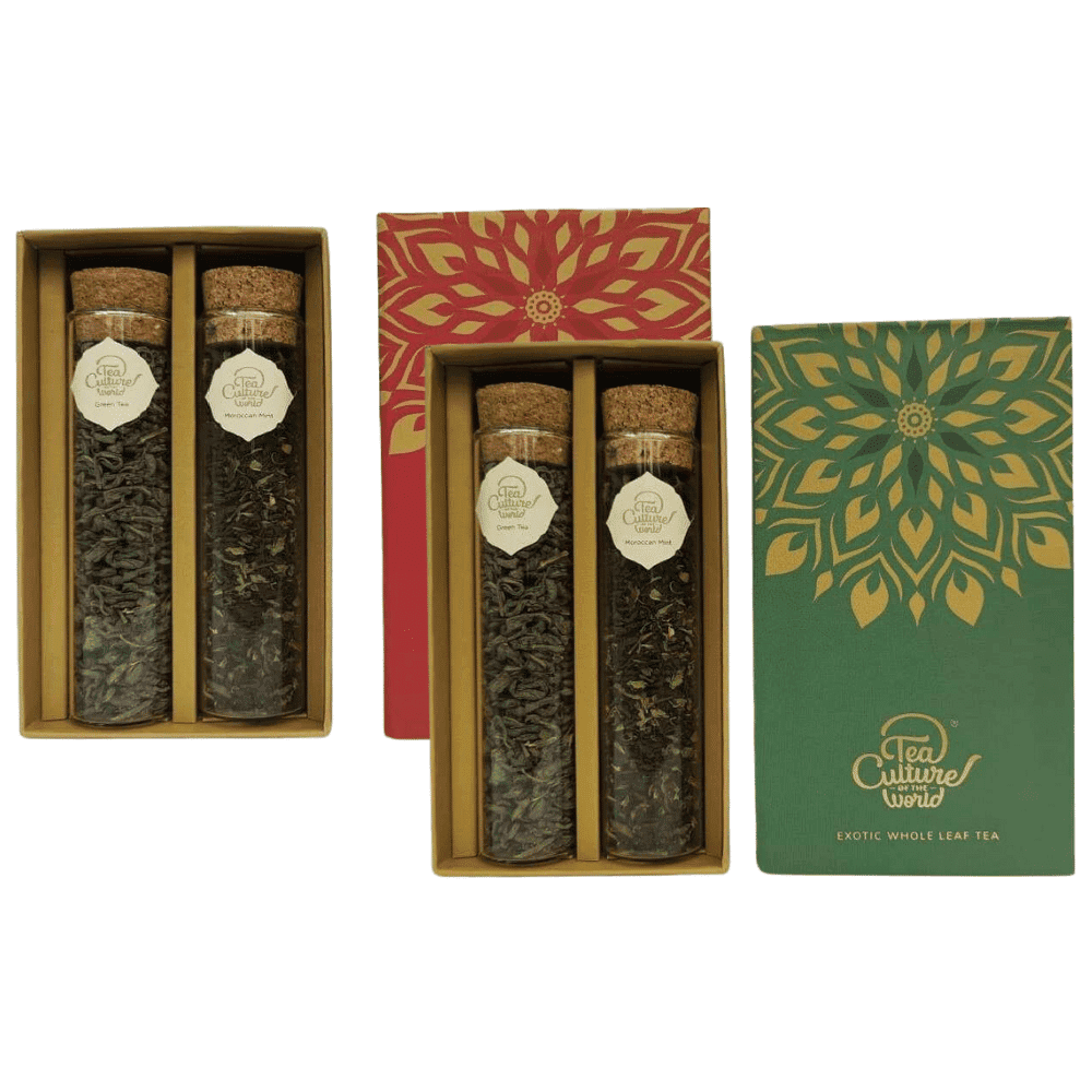 TEA CULTURE - A Set of Two Quintessential Green Teas