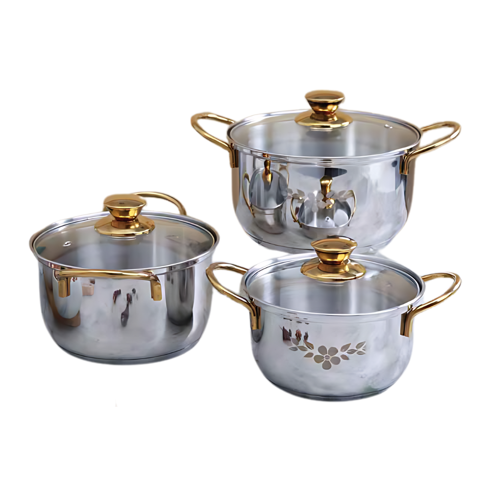 Wonderchef - Gold Stanton Casserole Set