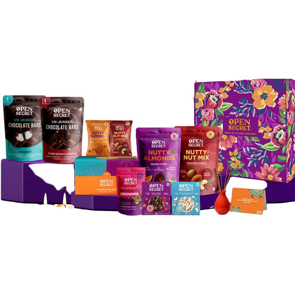 Open Secret - Diwali Goodies Basket Hamper