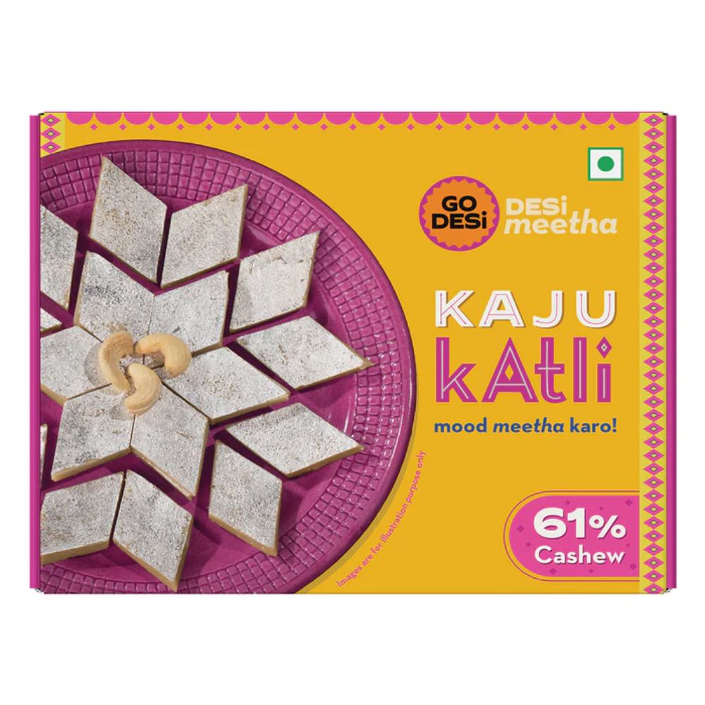 Go Desi  - Classic Delight Kaju Katli