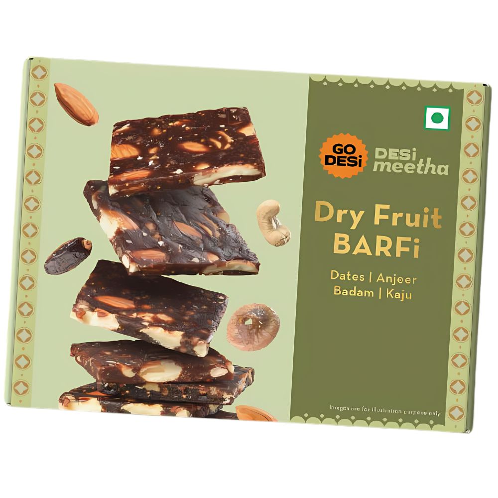 Go Desi - Dry Fruit Burfi