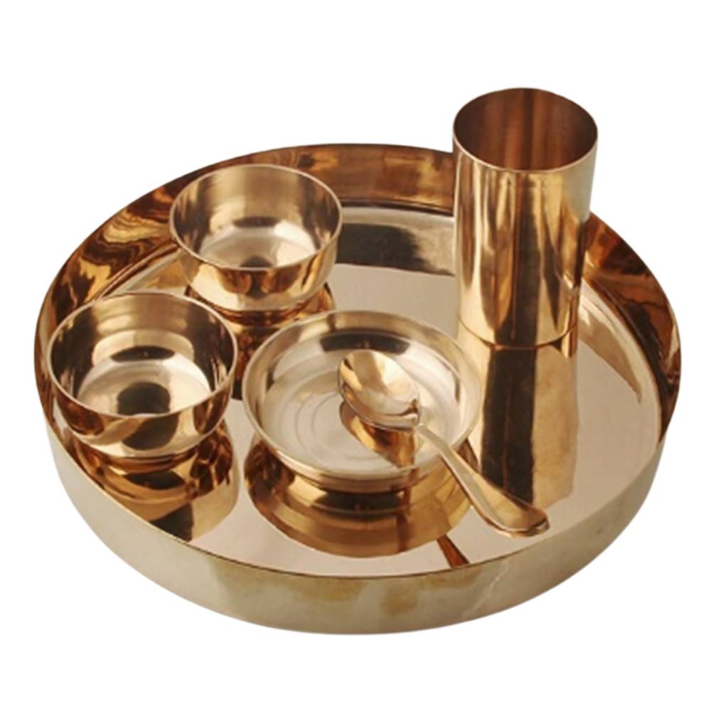 Taluka - Pure Bronze Thali Set