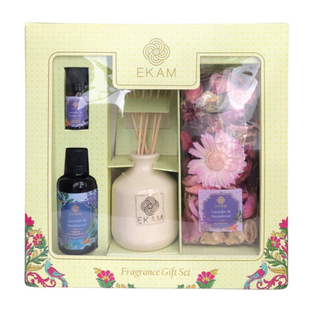 EKAM - Reed Diffuser and Potpourri Gift Set