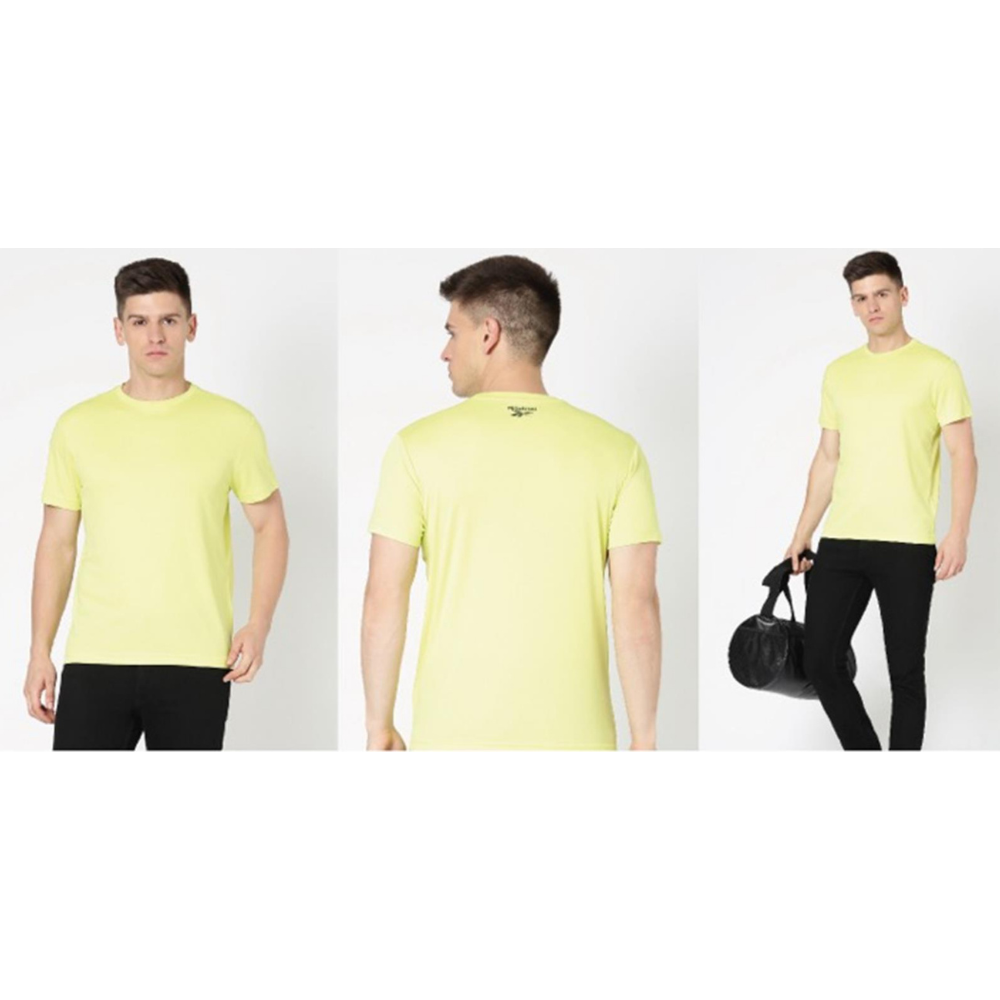 Reebok Crew Neck T-shirt-Polyester