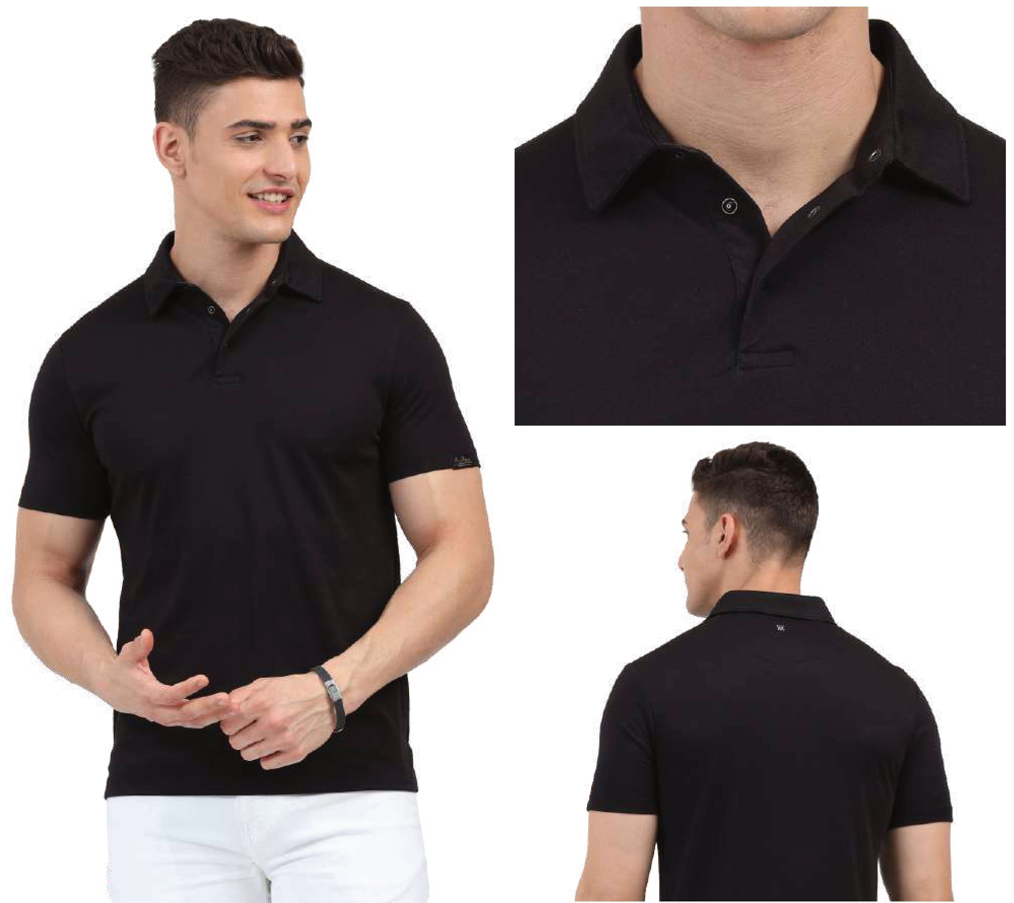 Rare Rabbit Signature Polo T-Shirt - Regular Fit Unisex Tee