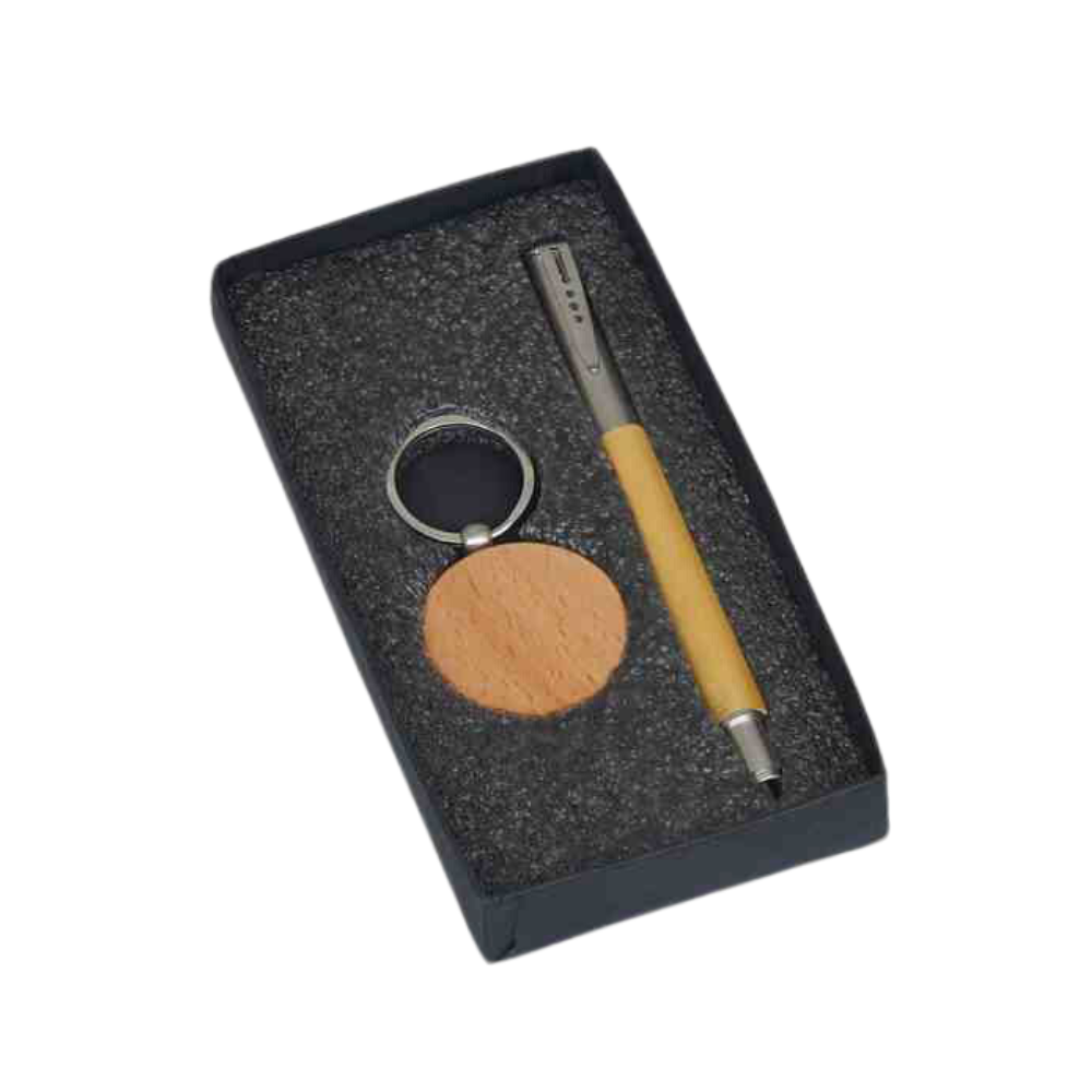 Wooden Keychain & Pen set - 715