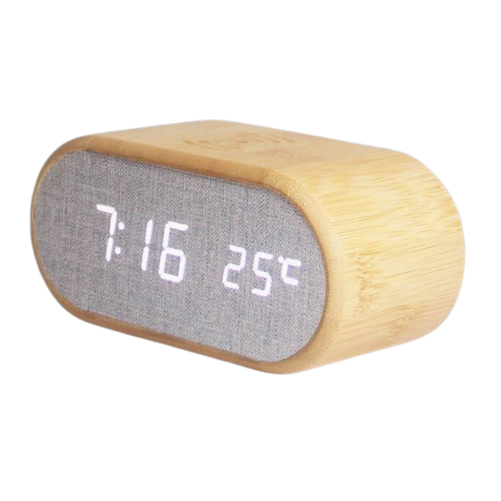 BAMBOO DIGITAL CLOCK - 2202